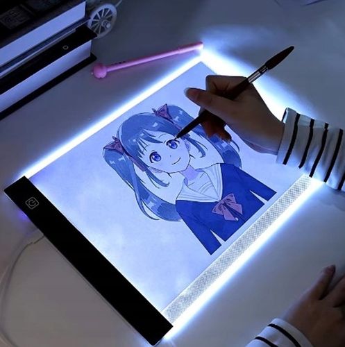 TABLET GRAFICZNY XL LED - PREZENT NA ŚWIĘTA - DESKA KREŚLARSKA PODŚWIETLANA na Arena.pl