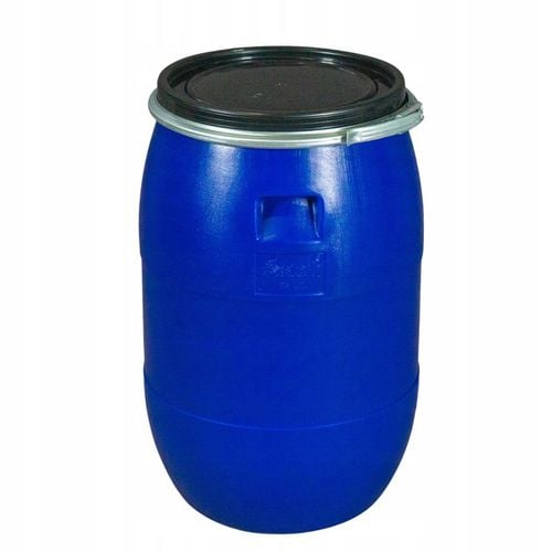 BECZKA PLASTIKOWA 85 L DO KISZENIA KAPUSTY NA WODĘ DESZCZÓWKĘ Z OBEJMĄ NOWA na Arena.pl