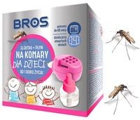 bros - elektro + płyn na komary dla dzieci od 1 roku życia - 60 nocy