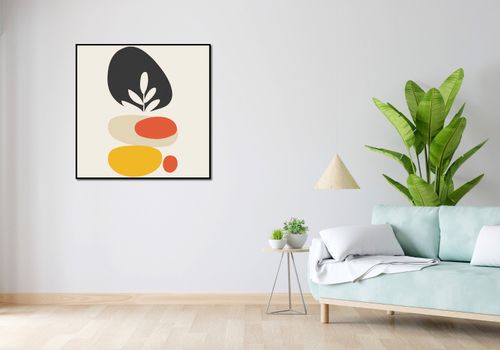 Plakat 90x90cm Botaniczna Spójność na Arena.pl