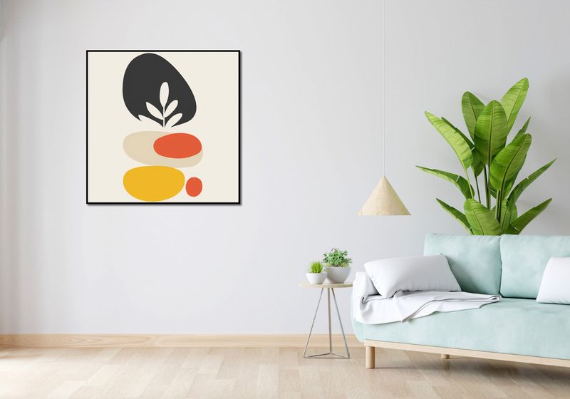 Plakat 90x90cm Botaniczna Spójność zdjęcie 4