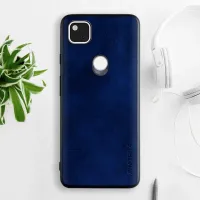 Etui AIORIA Vintage LEATHER do Google Pixel 4A niebieski