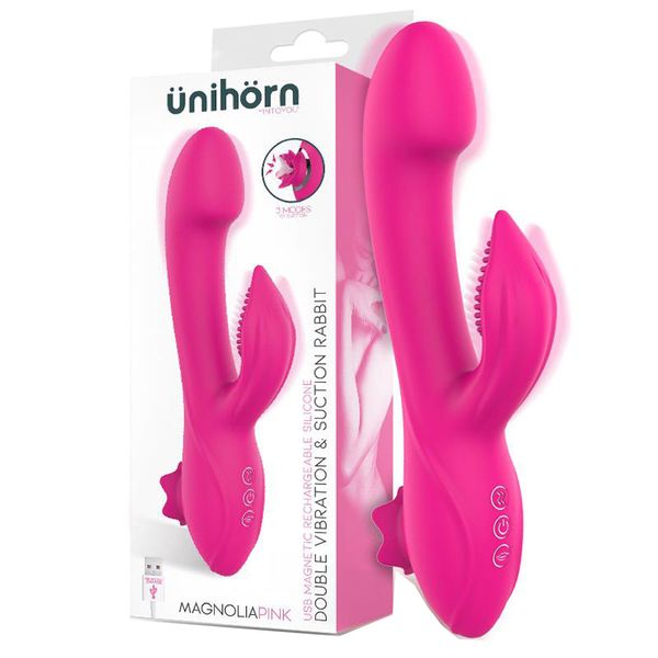 Wibrator króliczek ze stymulatorem łechtaczki zdjęcie 1