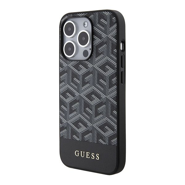 Etui Guess do iPhone 15 Pro Max, Czarny, MagSafe zdjęcie 2