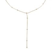 naszyjnik stal chirurgiczna platerowana złotem nst2095