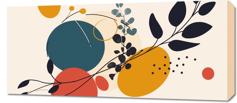 Obraz 90x40cm Kolaż Przyrody zdjęcie 1