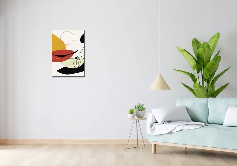 Obraz 40x60cm Geometryczna Krzywizna zdjęcie 2
