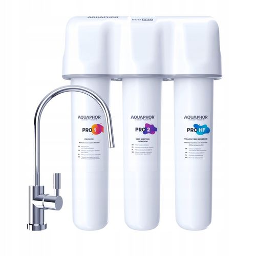 Aquaphor Eco Pro filtr wody pod zlew + kran, kompletny filtr wody z kranem na Arena.pl