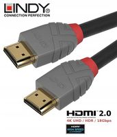 Kabel HDMI 2.0 LINDY High Speed M/M 5m czarny/anthra