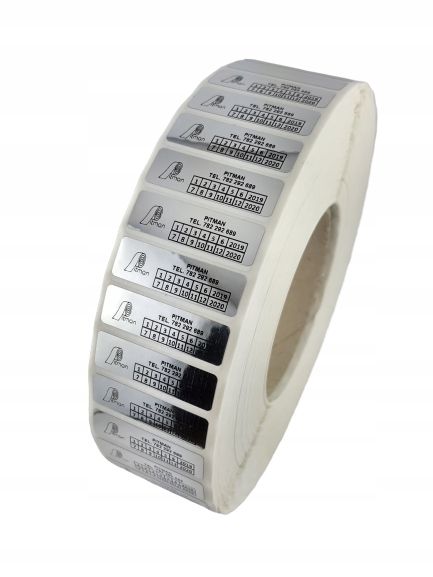 PLOMBA SREBRNA VOID 40*12 mm 500 szt zdjęcie 1