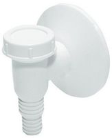 syfon do pralki natynkowy biały - ht/514/k