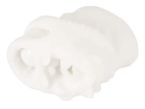 stroker super soft biały - system masażu intymnego z wibracjami na Arena.pl