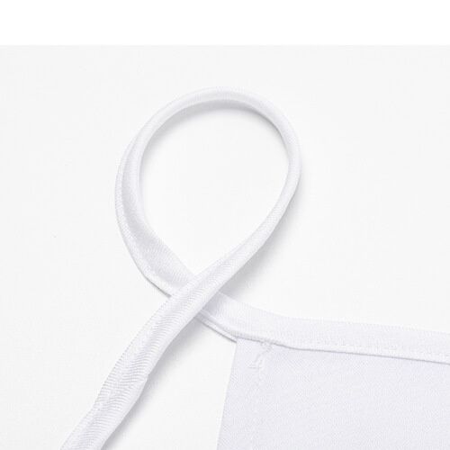 Biała zapaska dla dorosłych do sublimacji zdjęcie 3