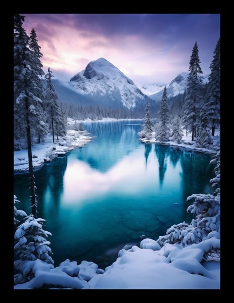 Plakat 15x20cm Górzyste Prześwity zdjęcie 2