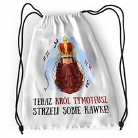 Plecak Dla Tymoteusza Sportowy Szkolny Worek Torba Z Nadrukiem Ze Zdjęciem