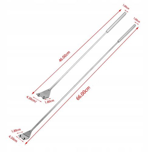 SKROBAK DO SZYB, CZYŚCIK DO AKWARIUM STAL 66CM na Arena.pl