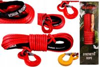 LINA SYNTETYK DO WYCIĄGARKI 10MM24M WCIĄGARKI HAK SYNTETYCZNA LAWETA 10mm