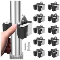 X10 WIESZAK NA NARZĘDZIA OGRODNICZE UCHWYT ŚCIENNY MIOTŁY GRABIE