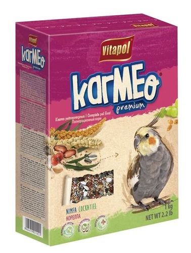 VITAPOL KARMEO Premium Pokarm karma jedzenie papugi nimfy papug nimf 1 kg na Arena.pl