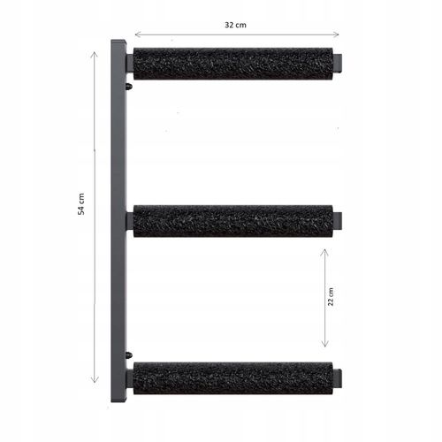 UCHWYT ŚCIENNY NA DREWNO NARTY DESKĘ SNOWBOARD na Arena.pl