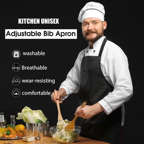 FARTUCH FARTUSZEK KUCHENNY Czarny GASTRONOMIA na Arena.pl