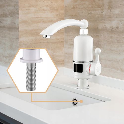 PODGRZEWACZ DO WODY ELEKTRYCZNY PRZEPŁYWOWY STOPNI WYŚWIETLACZ LCD 3000W na Arena.pl