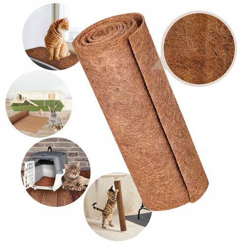 MATA KOKOSOWA PODŁOŻE JAK ŻWIREK DO KLATKA KOJEC DLA KRÓLIKA GRYZONI XL na Arena.pl