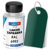 lakier zaprawkowy zaprawka samochodowy ral 6005 zieleń mchu połysk 50 ml