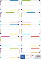 NAKLEJKI NA ZESZYT KN001-01 TETIS