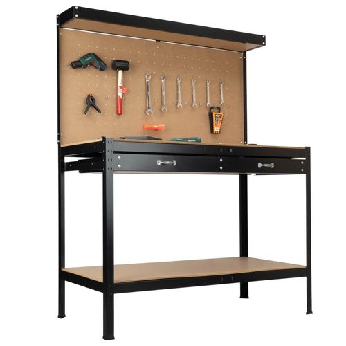 Stół warsztatowy HORTEN czarny na Arena.pl