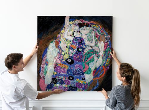 Obraz na płótnie gustav klimt obrazy 100x100 cm na Arena.pl