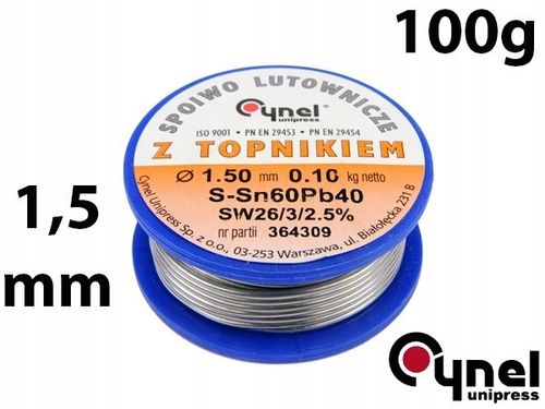 CYNA 1.5mm SZPULA 100g na Arena.pl