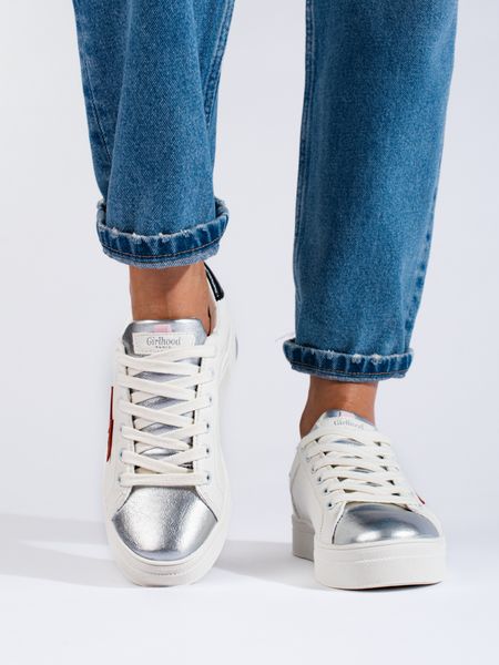 Białe trampki damskie   Rozmiar: - 39 zdjęcie 2