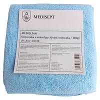 Ściereczka mikrofaza 30x30 360g Mediclean 5szt nie