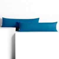 Poszewka bawełniana AMBER 20x145 2szt. niebieska DecoKing