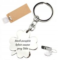 BRELOK KONICZYNKA NA KOMUNIĘ ŚW DO KLUCZY ZAWIESZKA Z WŁASNYM GRAWEREM LOGO