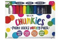 FARBY W KREDCE CHUNKIES PAINT STICKS 24SZT