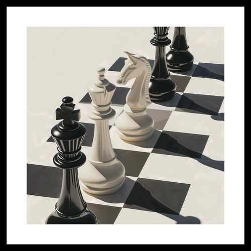 Plakat 30x30cm Szach i Mat na Arena.pl