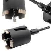 Otwornica diamentowa turbo 52 mm do betonu koronka frez pod puszki