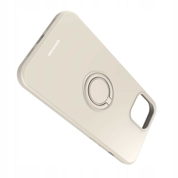 Spacecase Silicone Ring Iphone 12 Pro Max Bone zdjęcie 6