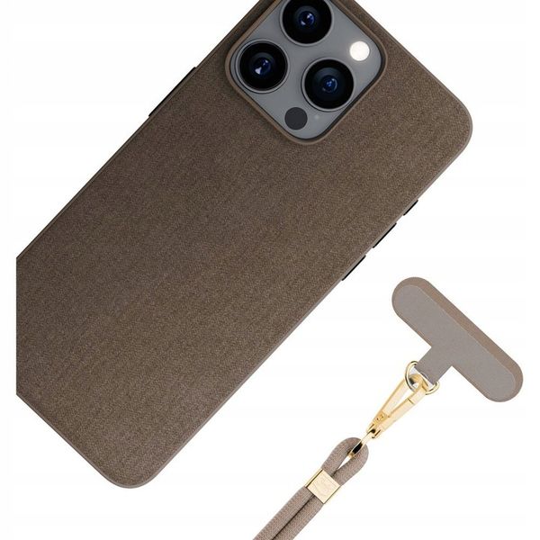 Smycz do telefonu 3MK EasyClip Elite Beżowy zdjęcie 8
