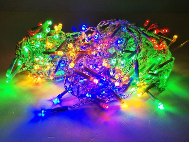 LAMPKI CHOINKOWE 200 LED SOPLE + Timer multi zdjęcie 3