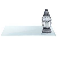 SZKLANA PODSTAWKA POD ZNICZE z LUSTRA 569d 60x30cm