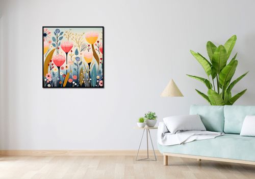 Plakat 80x80cm Ogród Marzeń na Arena.pl