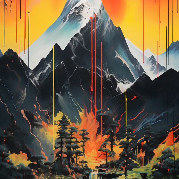 Plakat 40x40cm Górska Alchemia zdjęcie 1