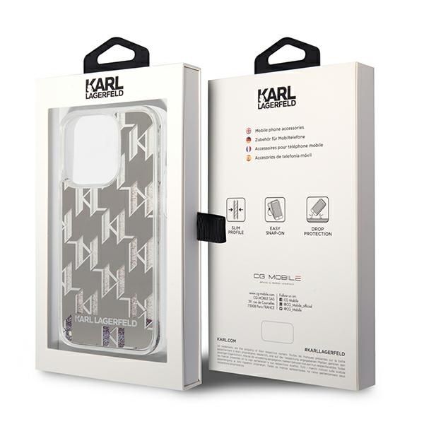 Etui Karl Lagerfeld do iPhone 14 Pro Max, Srebrny zdjęcie 8