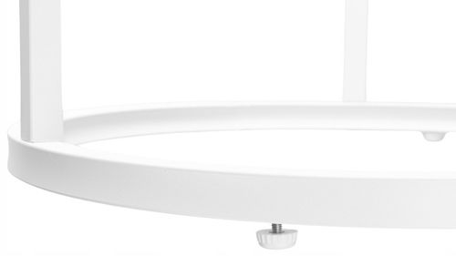 STOLIK KAWOWY OKRĄGŁY 2W1 BIAŁY MARMUR ZESTAW 2 STOLIKÓW KAWOWYCH na Arena.pl