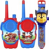 PSI PATROL ZESTAW DO ZABAWY ZEGAREK Z PROJEKTOREM CHASE + 2x WALKIE TALKIE