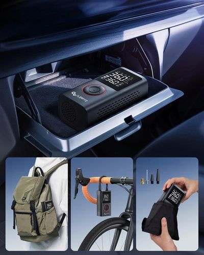 POMPKA KOMPRESOR SAMOCHODOWY ELEKTRYCZNA ROWEROWA AKUMULATOROWY + na Arena.pl