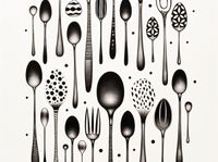 Plakat 40x30cm Narzędzia Smaku